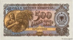 500 Lekë ALBANIE  1957 P.31a NEUF
