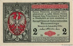 2 Marki POLOGNE  1917 P.009