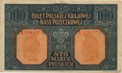 100 Marek POLOGNE  1916 P.015 TTB