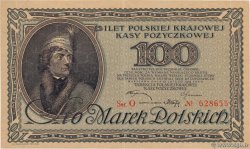100 Marek POLOGNE  1919 P.017a
