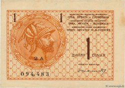 1 Dinar YOUGOSLAVIE  1919 P.012