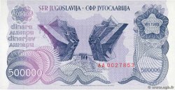 500 000 Dinara YOUGOSLAVIE  1989 P.098 NEUF