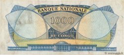 1000 Francs CONGO, DEMOCRATIC REPUBLIC  1961 P.008a VF