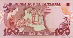 100 Shilingi TANZANIA  1977 P.08c VF