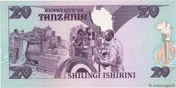 20 Shilingi TANZANIA  1987 P.15 FDC
