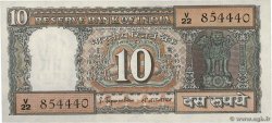 10 Rupees INDE  1970 P.060a SPL