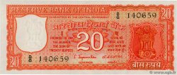 20 Rupees INDIA  1970 P.061a AU