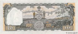 10 Rupees NEPAL  1960 P.10 VZ+
