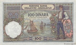 100 Dinara YUGOSLAVIA  1929 P.027b SC
