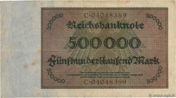 500000 Mark GERMANIA  1923 P.088a BB