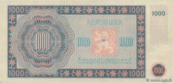 1000 Korun CHECOSLOVAQUIA  1945 P.074b SC+