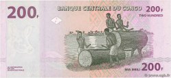 200 Francs CONGO, DEMOCRATIC REPUBLIC  2007 P.099 UNC