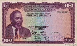 100 Shillings KENYA  1966 P.05a