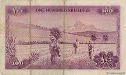 100 Shillings KENIA  1966 P.05a SS