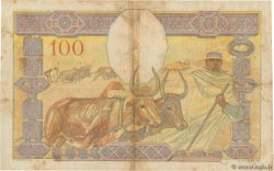 100 Francs MADAGASCAR  1937 P.040 VF