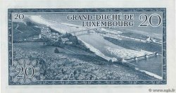20 Francs LUXEMBOURG  1966 P.54a UNC-