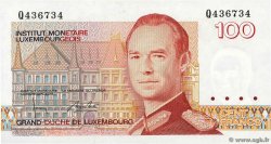 100 Francs LUSSEMBURGO  1986 P.58b AU