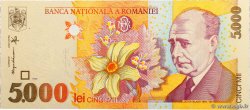 5000 Lei RUMANIA  1998 P.107a FDC