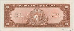 10 Pesos CUBA  1949 P.079b UNC