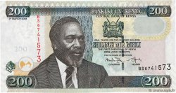 200 Shillings KENYA  2008 P.49c q.FDC