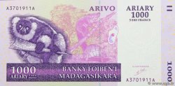 5000 Francs - 1000 Ariary MADAGASCAR  2004 P.089a