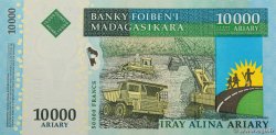 50000 Francs - 10000 Ariary MADAGASKAR  2007 P.092 ST