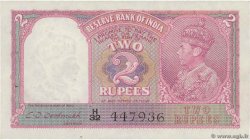 2 Rupees INDIA  1943 P.017b