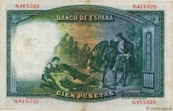 100 Pesetas SPAIN  1931 P.083 VF+