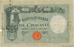 50 Lire ITALIEN  1943 P.065 S