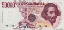 50000 Lire ITALIA  1984 P.113a MBC