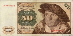 50 Deutsche Mark GERMAN FEDERAL REPUBLIC  1960 P.21a BC