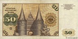 50 Deutsche Mark GERMAN FEDERAL REPUBLIC  1960 P.21a BC