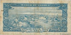 50 Escudos ANGOLA  1962 P.093 TB
