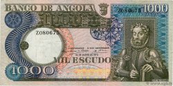 1000 Escudos ANGOLA  1973 P.108