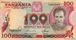 100 Shilingi TANZANIE  1977 P.08b