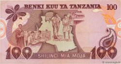 100 Shilingi TANZANIE  1977 P.08b TTB