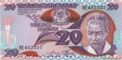 20 Shilingi TANZANIE  1985 P.09
