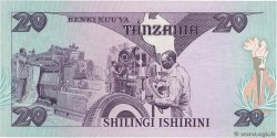 20 Shilingi TANZANIE  1985 P.09 NEUF