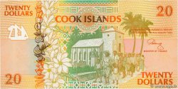 20 Dollars ISOLE COOK  1992 P.09a FDC