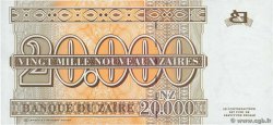 20000 Nouveaux Zaïres Lot ZAÏRE  1996 P.72 NEUF