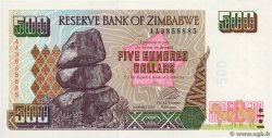 500 Dollars ZIMBABUE  2001 P.11a