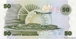 50 Shillings Fauté KENIA  1987 P.22d FDC