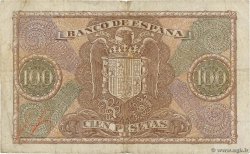 100 Pesetas ESPAGNE  1940 P.118a TB