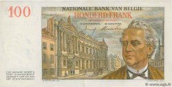 100 Francs BELGIQUE  1954 P.129b pr.SPL