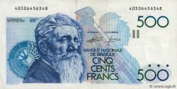 500 Francs BELGIUM  1982 P.143a VF