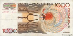1000 Francs BÉLGICA  1980 P.144a BC+