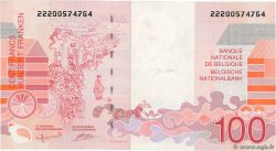 100 Francs BÉLGICA  1995 P.147 SC