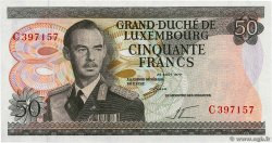 50 Francs LUXEMBOURG  1972 P.55a UNC-