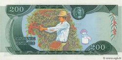 200 Pesos Oro COLOMBIA  1975 P.417b FDC