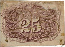 25 Cents ESTADOS UNIDOS DE AMÉRICA  1863 P.103 BC+